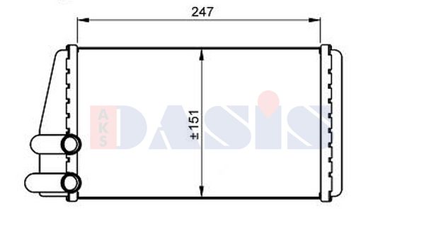 AKS DASIS Soojusvaheti,salongiküte 029006N